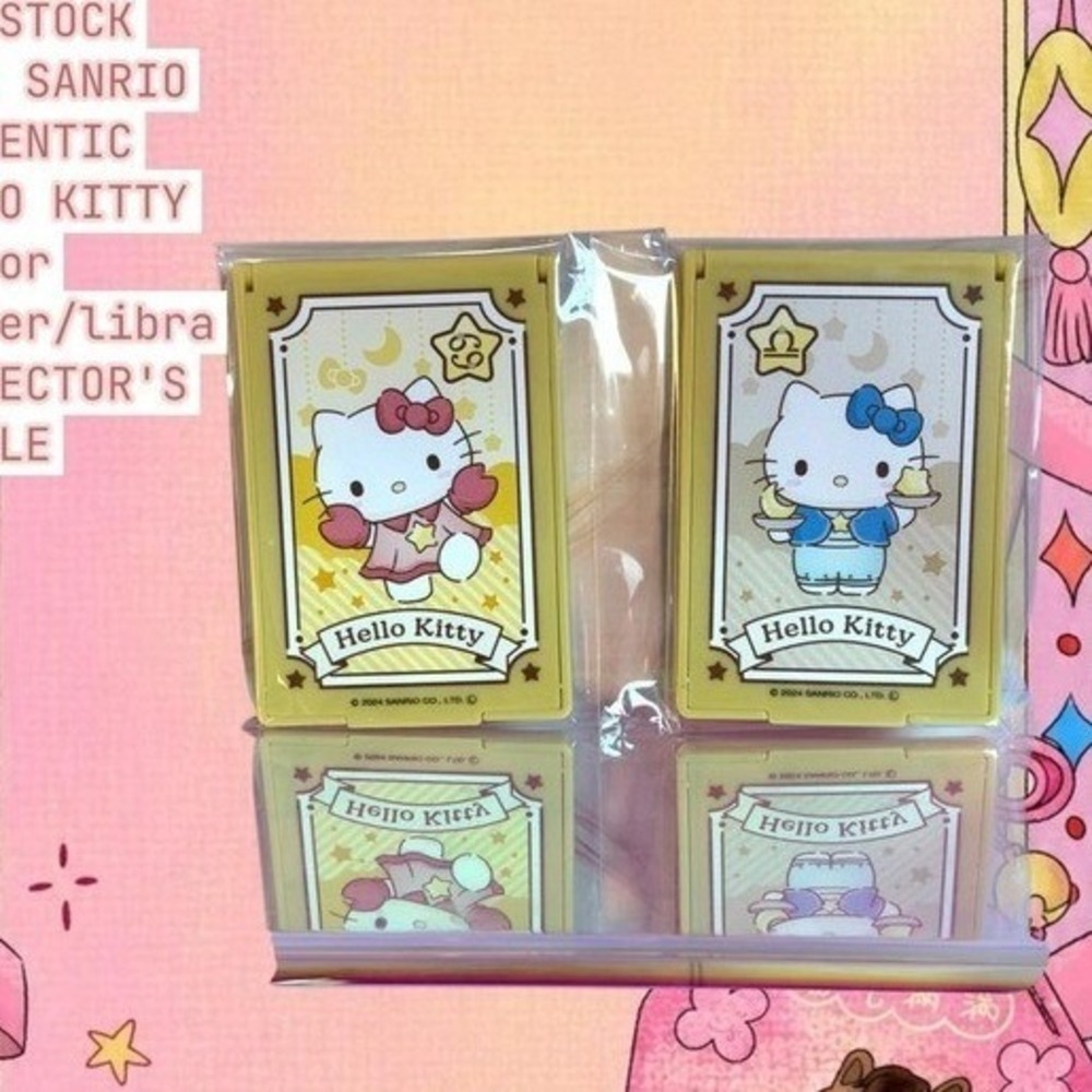 SANRIO 2024 HELLO KITTY GOLDEN FORTUNE MIRROR SET